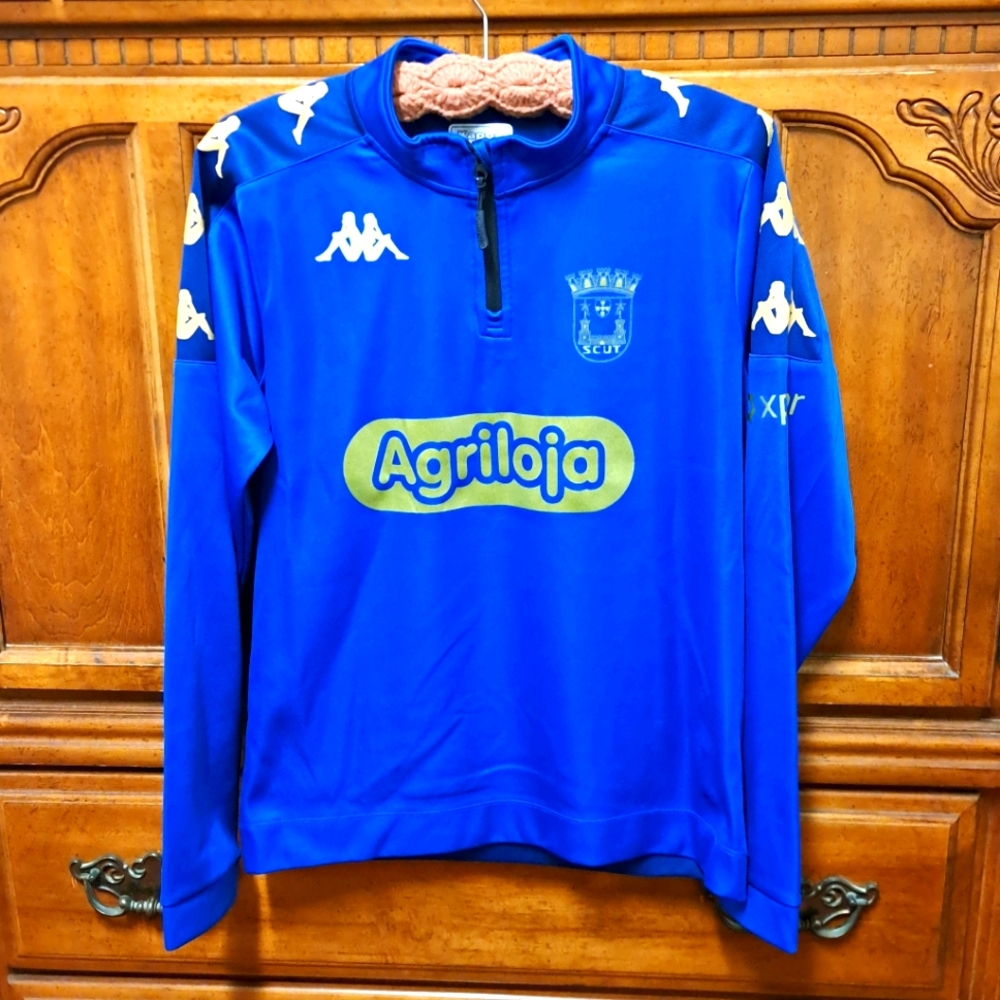 Kappa Blue and White Men's Jersey